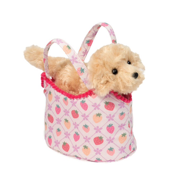 Berry Sweet Sassy Sak w/ Golden Retriever
