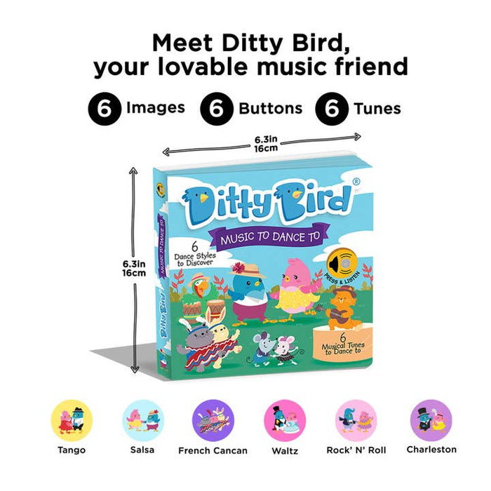 Ditty Bird Books- Music to Dance To