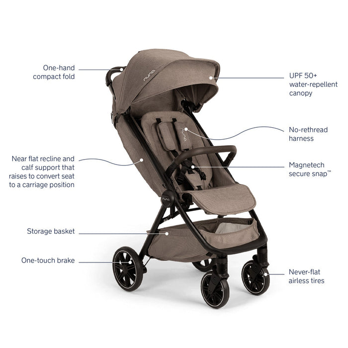 nuna stroller foldable Nuna | TRVL lx Stroller + PIPA urbn Travel System | Mother & Earth