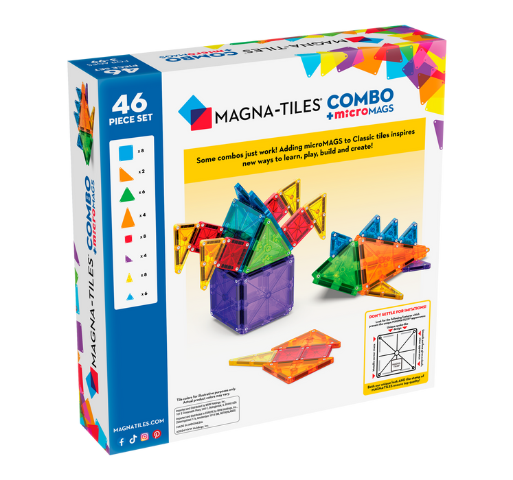 MAGNA-TILES Combo 46 Piece Set