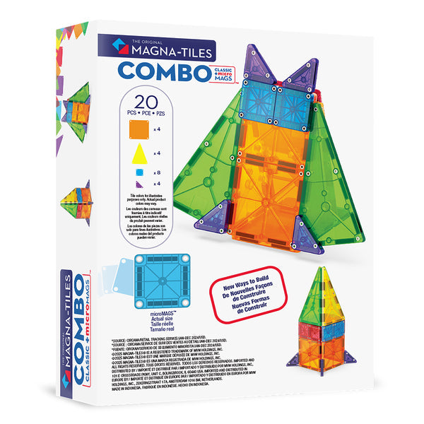 MAGNA-TILES microMAGS 20pc Combo Set