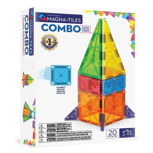 MAGNA-TILES microMAGS 20pc Combo Set