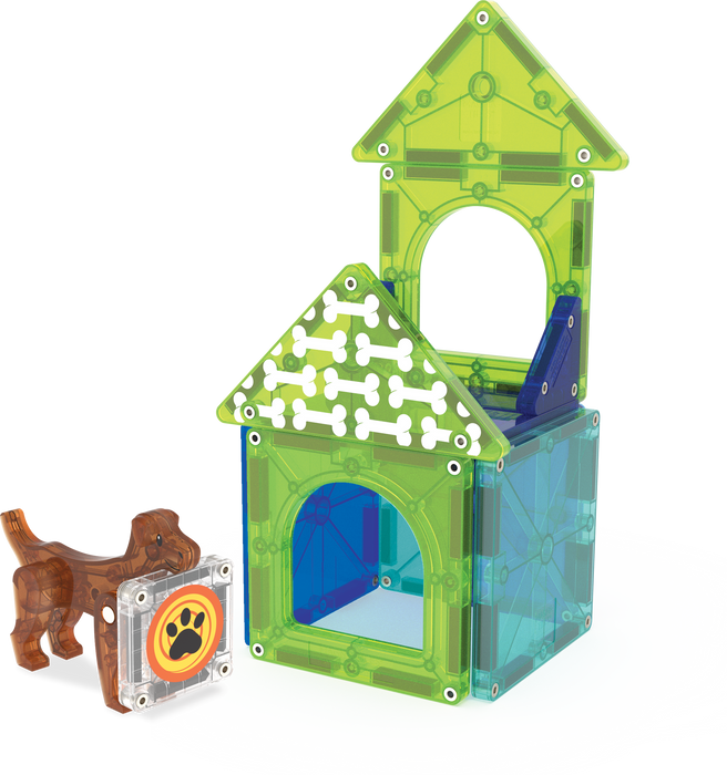 MAGNA-TILES Dog House 13 Piece Set
