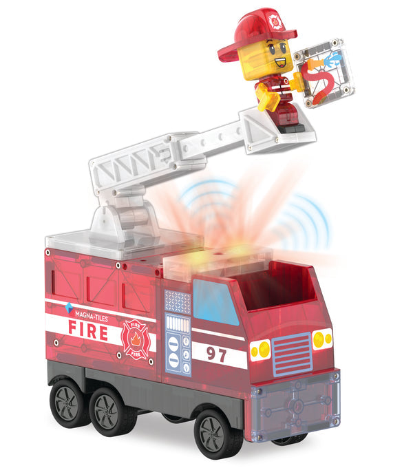 MAGNA-TILES Fire Station 50pc Set
