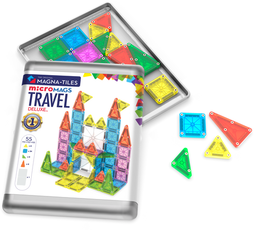 Magna-Tiles Travel Deluxe™ 55 Piece Set