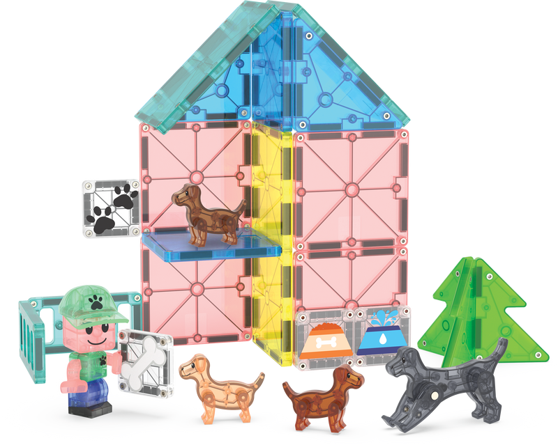 MAGNA-TILES Puppy Park 27pc Set