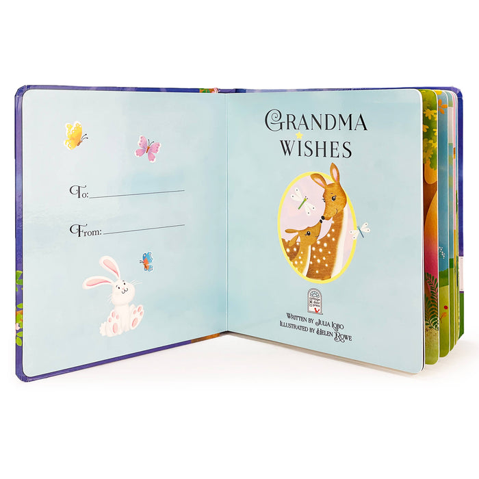 Grandma Wishes Keepsake Padded Board Book