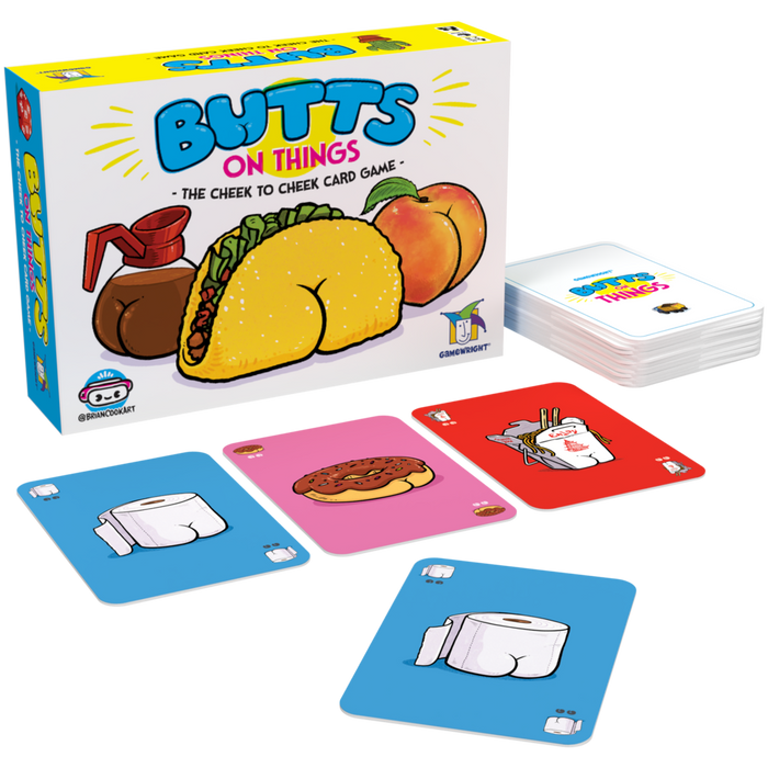 Butts On Things: The Cheek-to-Cheek Card Game