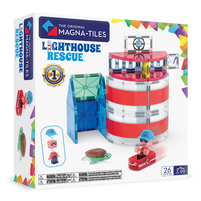 MAGNA-TILES Lighthouse Rescue 26pc Set