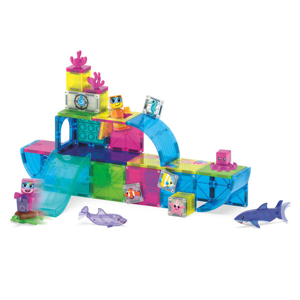 MAGNA-TILES Undersea Adventure 58pc Set