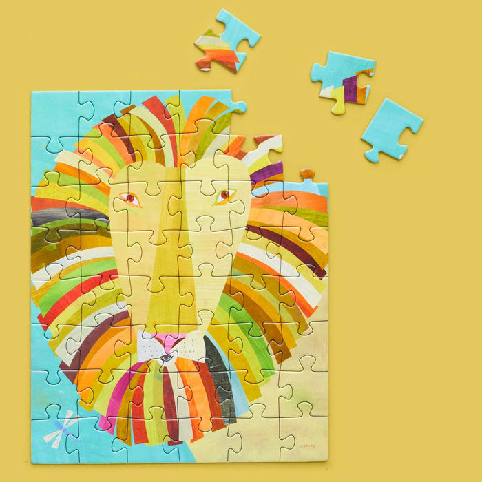 Colorful Lion | 48 Piece Kids Puzzle Snax