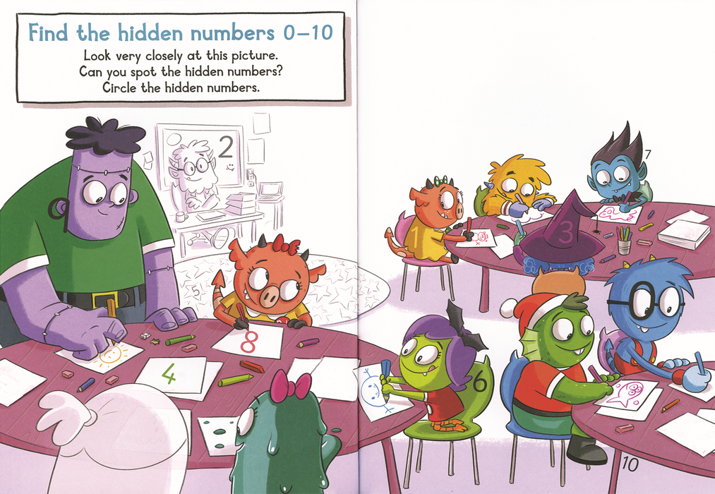 School of Monsters Learn and Play: Fun with Numbers