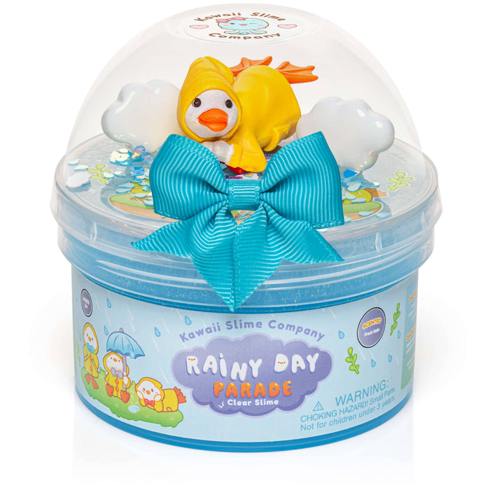 Rainy Day Parade Clear Signature Dome™ Slime