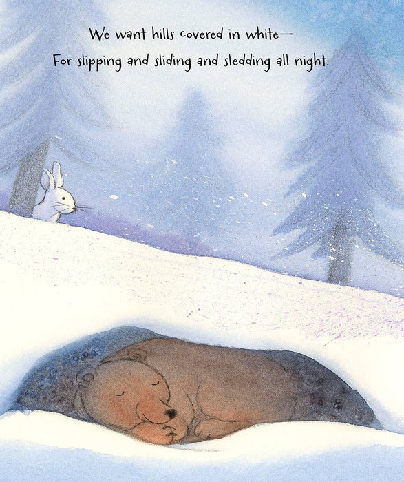 We Want Snow!: A Wintry Chant picture book