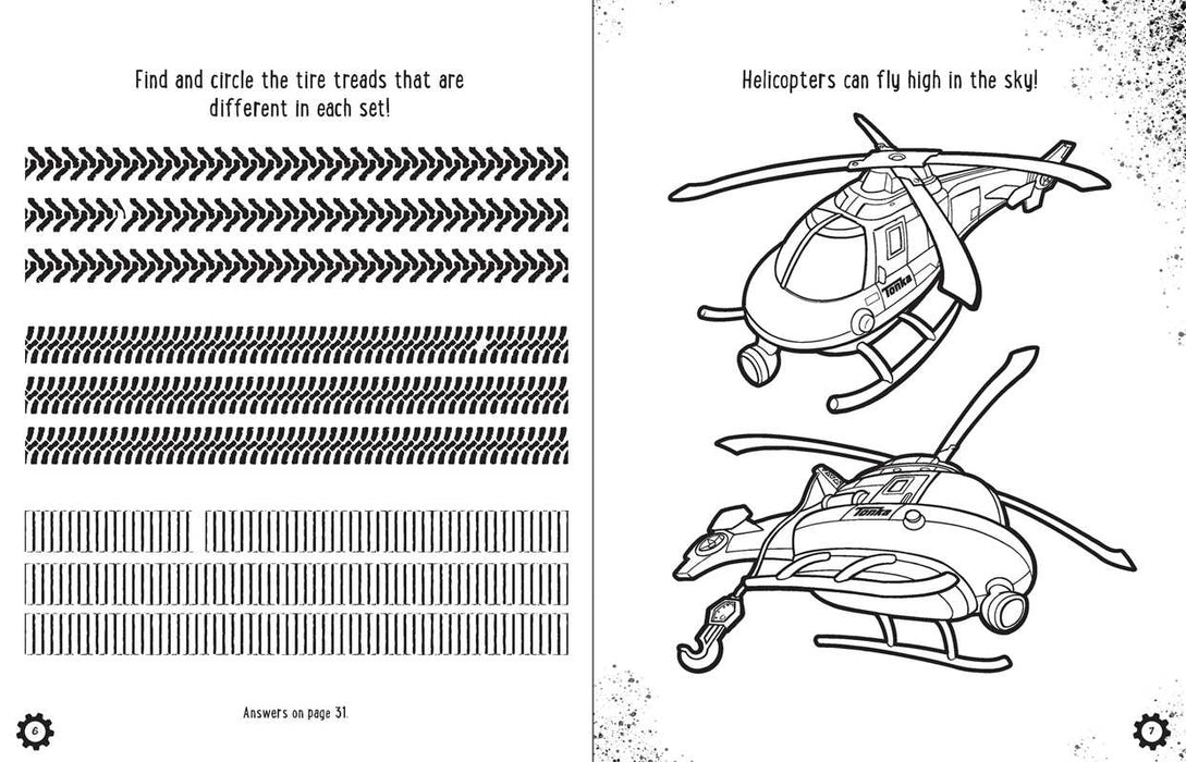 Tonka: Magnetic Play Set: Let's Roll! by Grace Baranowski
