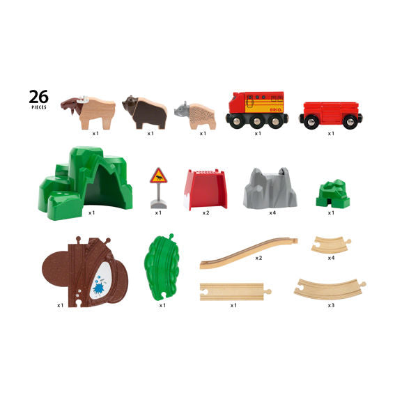 BRIO World Nordic Animal Set
