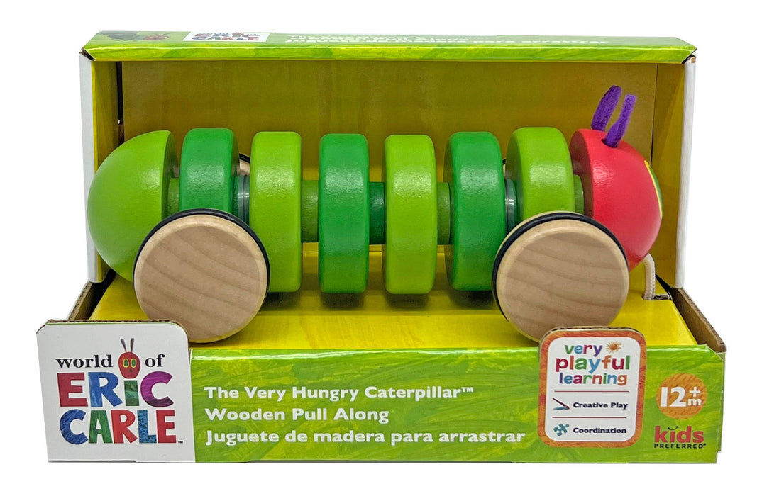 The Very Hungry Caterpillar Wooden Pull Toy