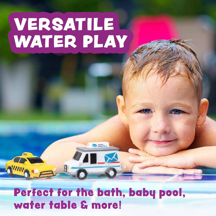 Tub Works® Vehicles™ Bath Toys 6pk