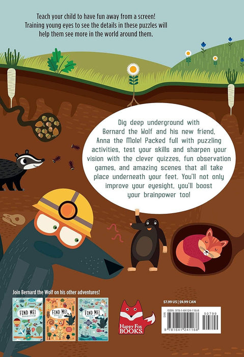 Find Me! Adventures Underground - Hidden Picture Activity Book