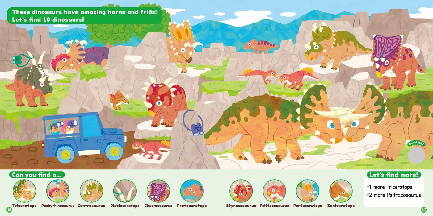 SEEK, FIND, FUN! Dinosaurs by Gakken early childhood experts