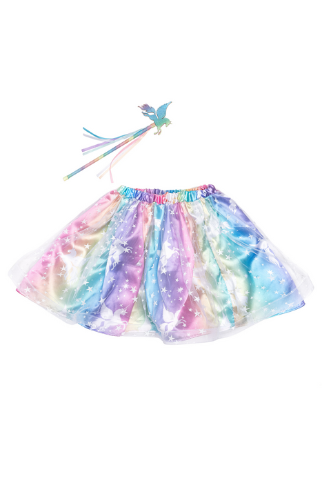 Enchanted Unicorn Skirt & Wand Set 4-6