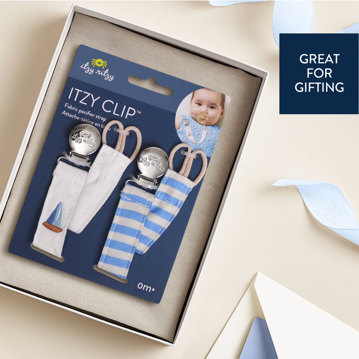 Itzy Clip™ - Fabric Pacifier Strap