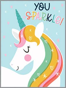 Gift Enclosures - Sparkle Unicorn