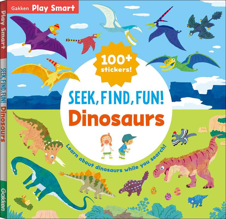 SEEK, FIND, FUN! Dinosaurs by Gakken early childhood experts