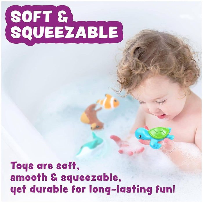 Tub Works® Marine™ Bath Toys 6pk