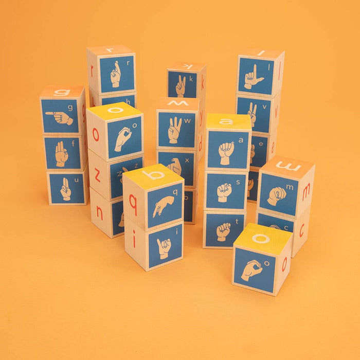 Uncle Goose American Sign Language Blocks