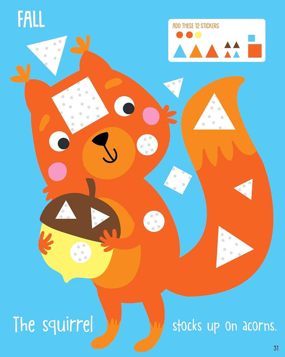 Sticker Fun: Learn About Months & Seasons!