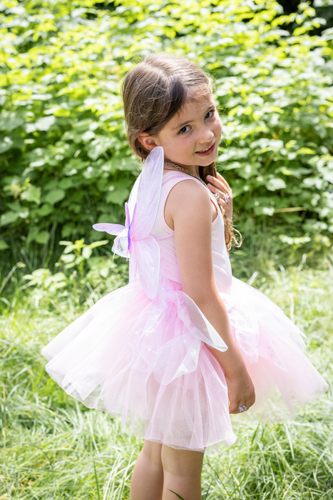 Pink Flutter Butterfly Skirt + Wings