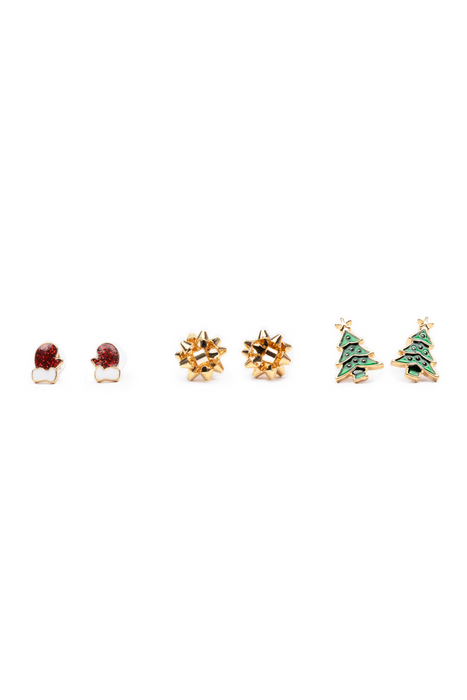Holiday Earrings 3pc Set