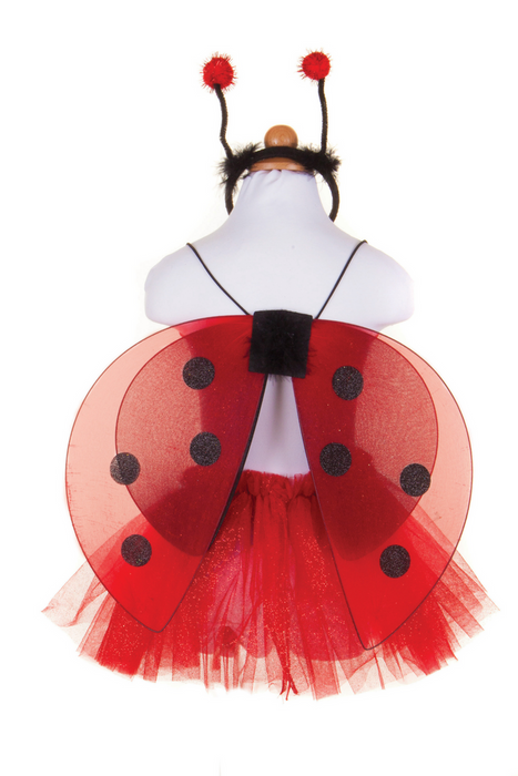 Glitter Ladybug Tutu + Wings + Headband