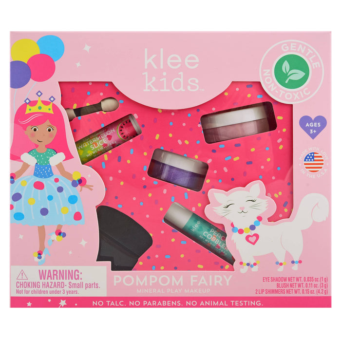 Pom Pom Fairy - Klee Kids Natural Mineral Play Makeup Kit