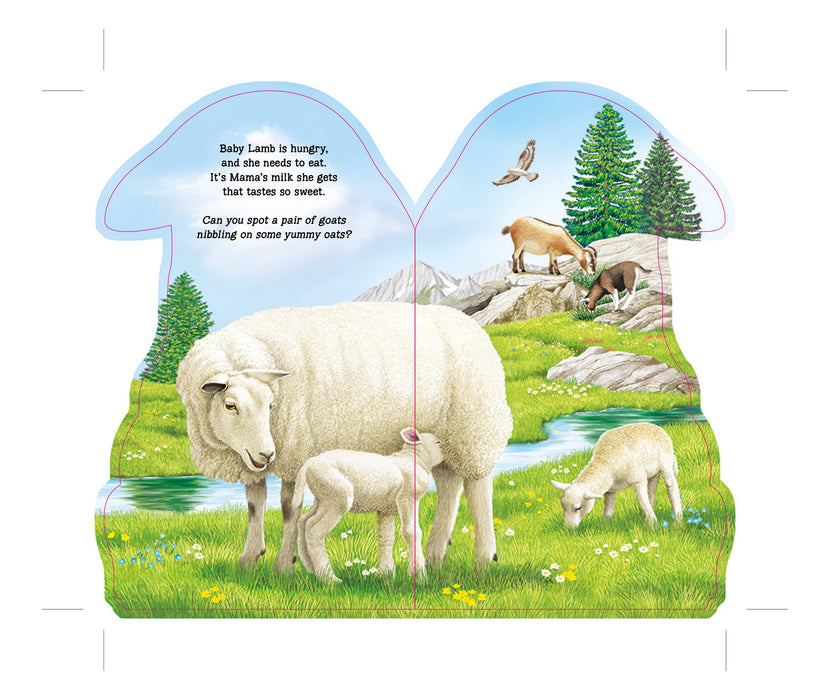 Furry Lamb Board Book