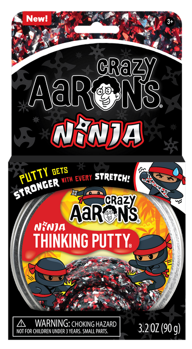 Crazy Aaron's Ninja Thinking Putty 4"