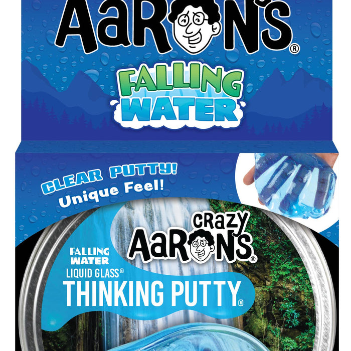 Crazy Aaron's Thinking Putty 4" Tin- Falling Water