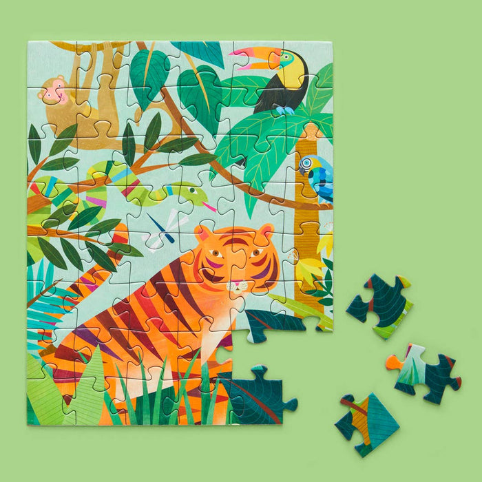 In the Jungle | 48 Piece Kids Puzzle Snax