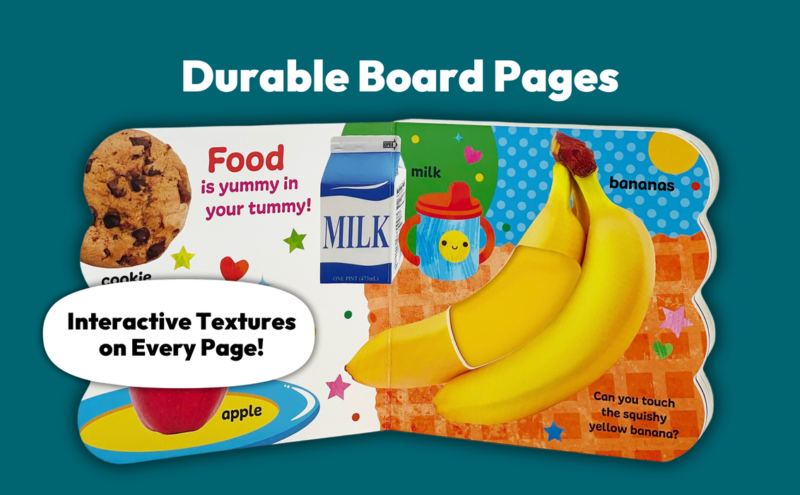 Touch & Feel First Words Interactive Board Book
