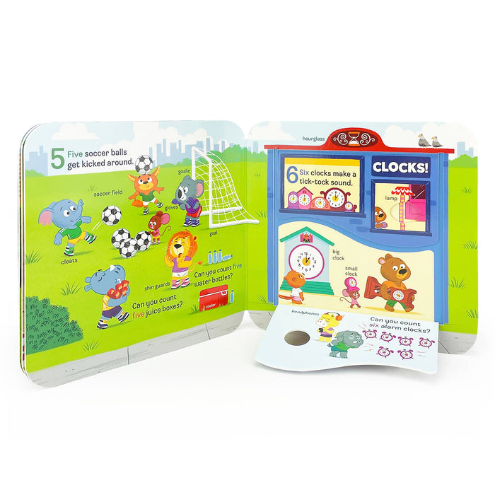 1 2 3 Early Learning Counting Lift-a-Flap Board Book