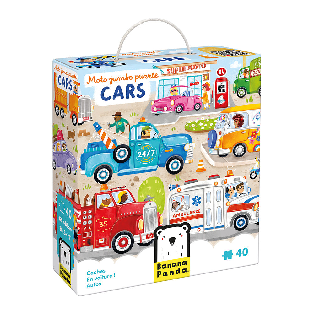 Banana Panda | Moto Jumbo Puzzle- Cars | Mother & Earth — Mother
