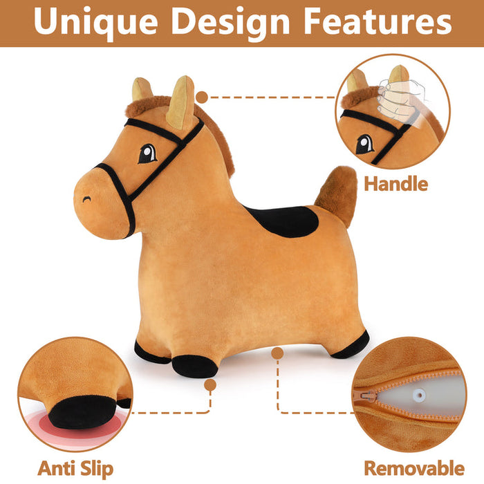 Bouncy Brown Horse