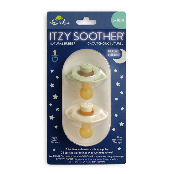 Itzy Soother™ Natural Rubber Paci Sets 6-18 Months