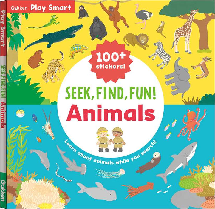 SEEK, FIND, FUN! Animals by Gakken early childhood experts