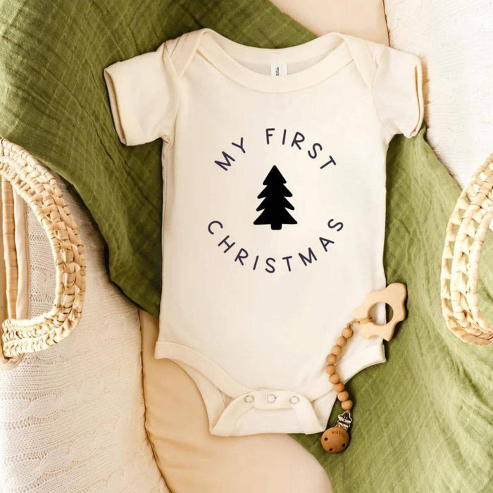 My First Christmas Baby Bodysuit