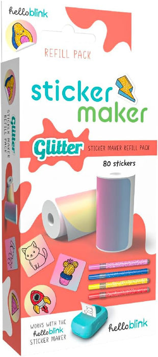 Hello Blink Sticker Maker Glitter Refill Pack