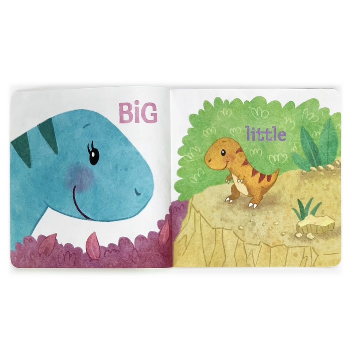 Dinosaurs Big & Little (Tuffy Teether Indestructible Book)