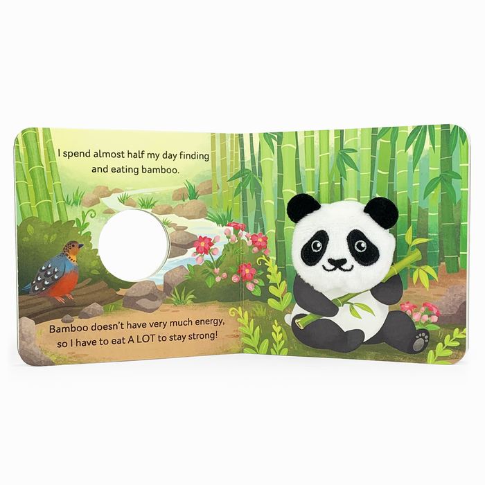 Smithsonian Kids I Am a Panda Animal Finger Puppet Book