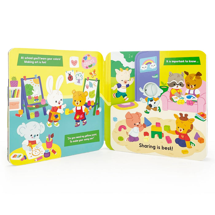 Manners First Peek-a-Flap Interactive Board Book